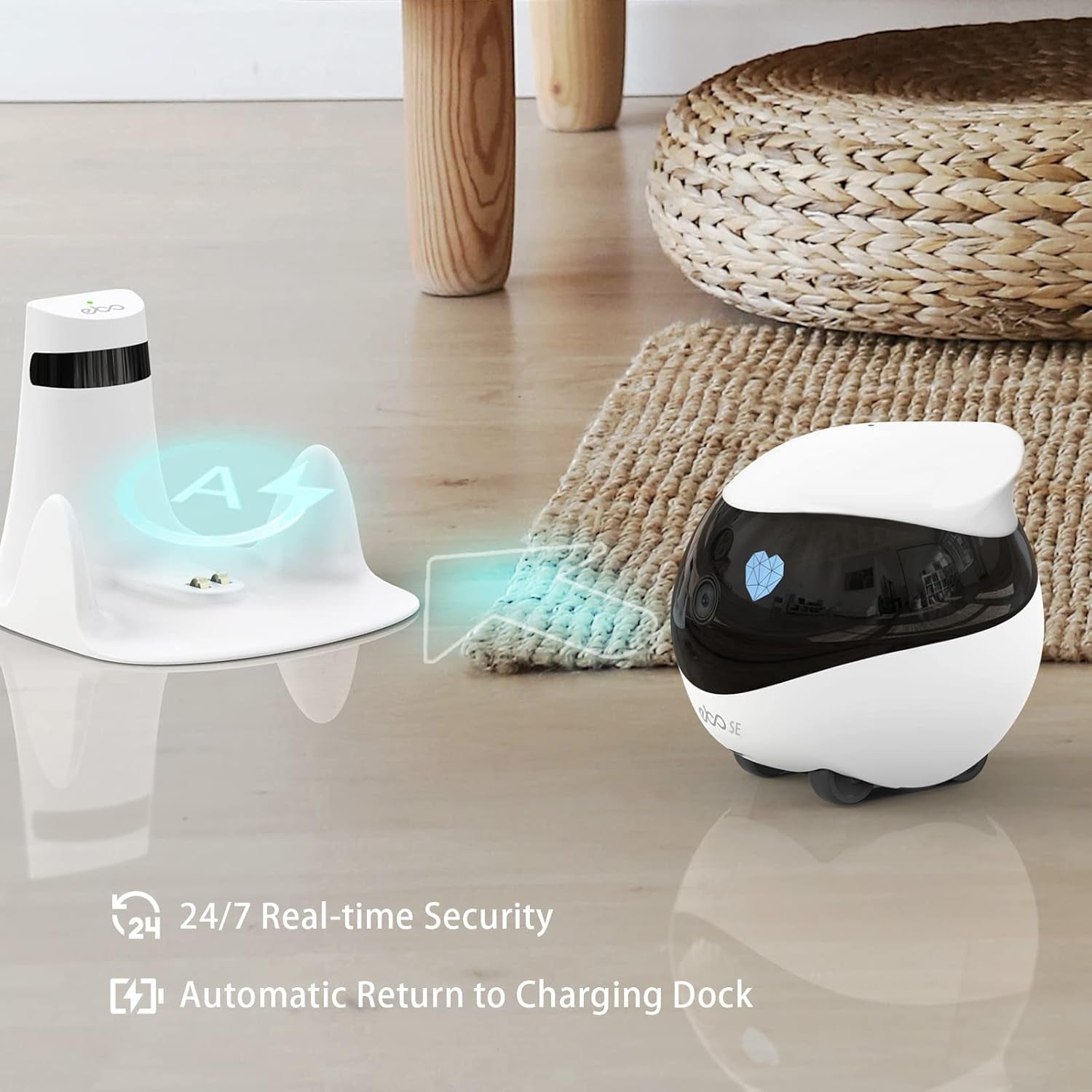 SE Familybot 1080P Smart Pet Camera Robot