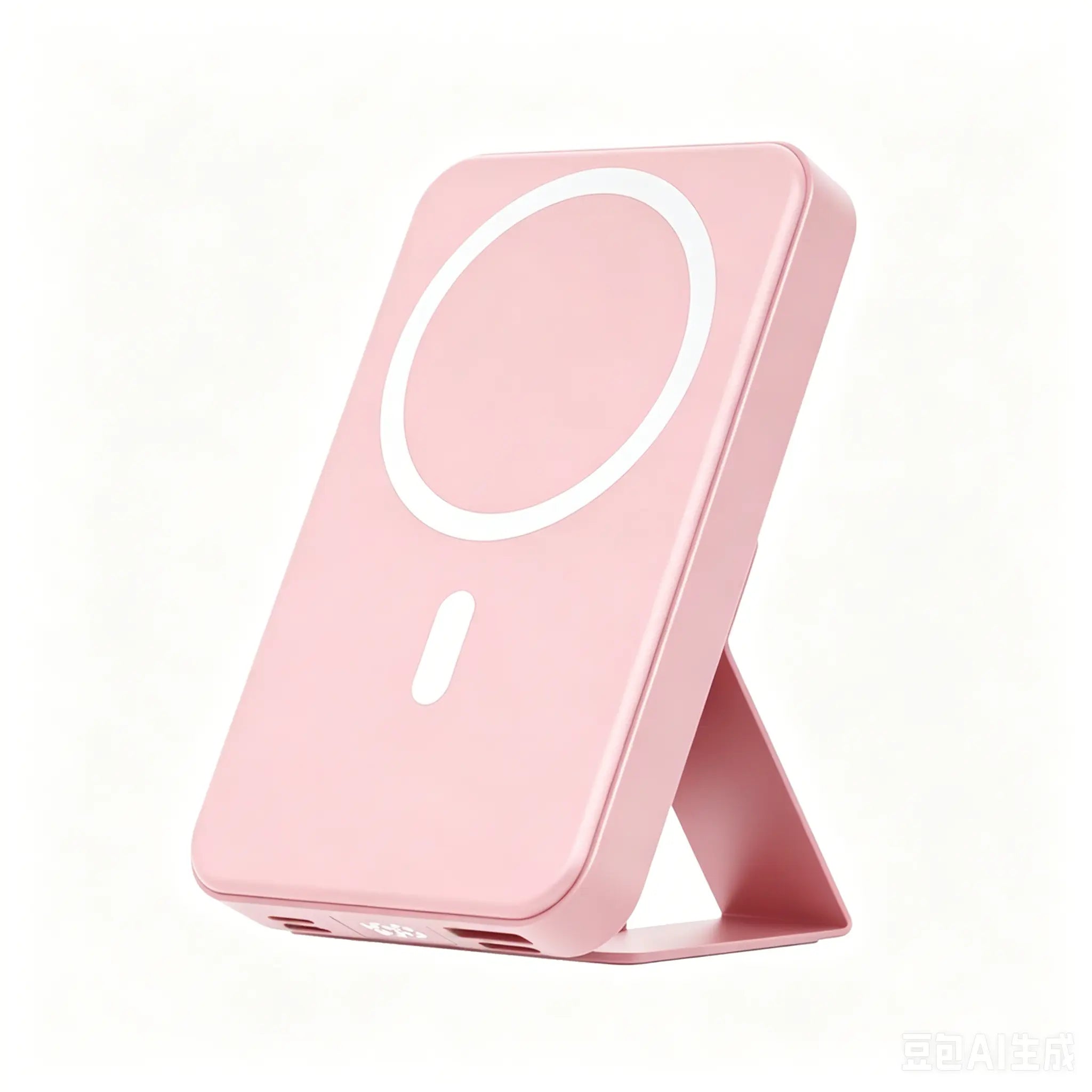 【Fathersdaygift】 10000Mah Magnetic Power Bank Wireless Portable Charger with USB-C Cable LED Display Foldable Battery Pack for Iphone17/ 16/15/14/13/12/Pro/Pro Max Series Charging Compact Silicone Black Chargeable Smartphone