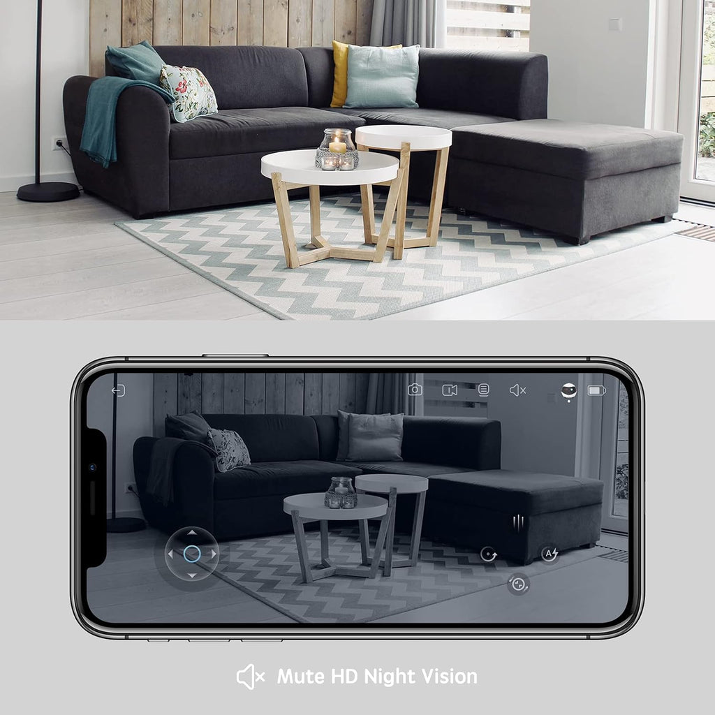 SE Familybot 1080P Smart Pet Camera Robot